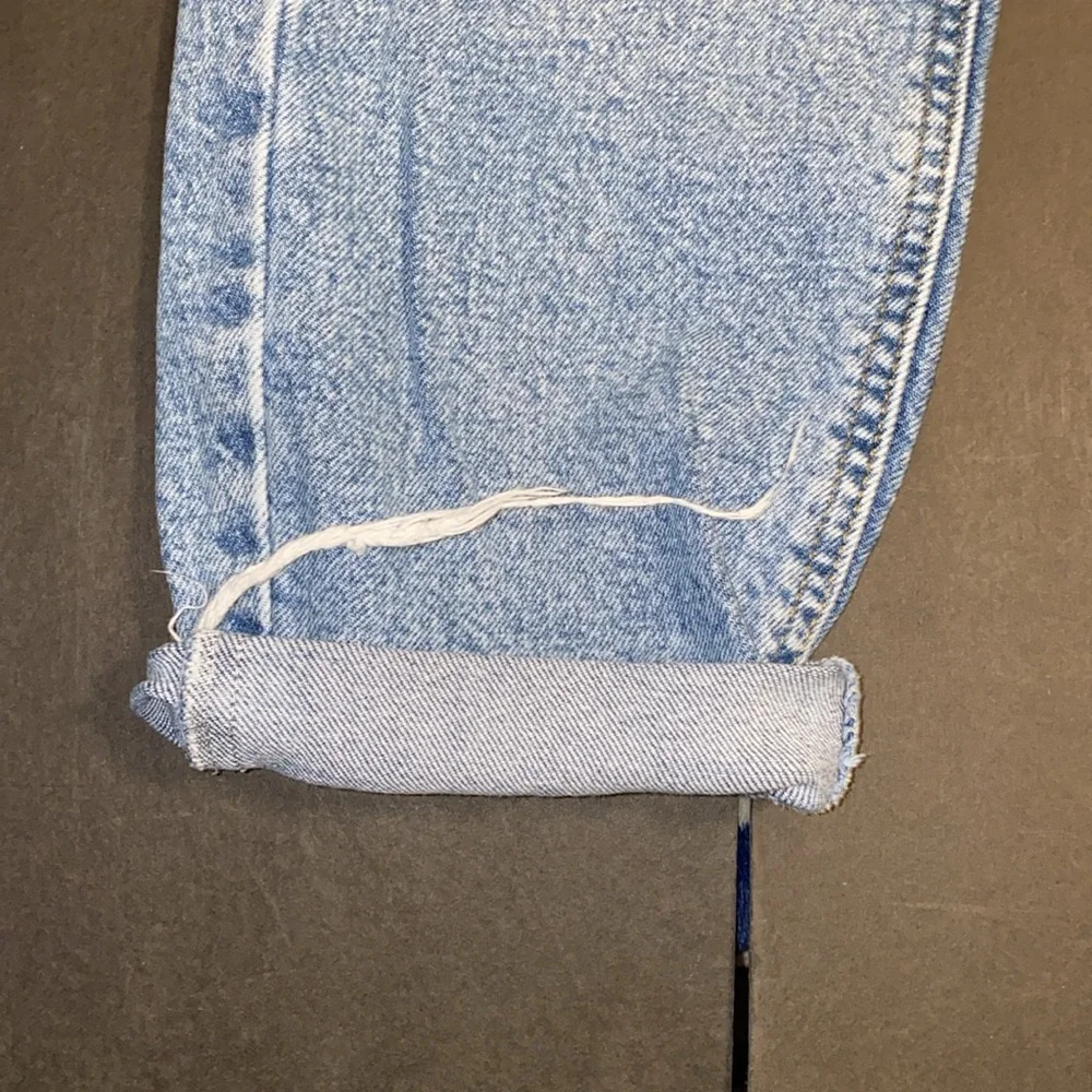 Vero Moda Denim 25/32 High Rise Crop Ankle Washout Distress Jeans - Picture 10 of 14